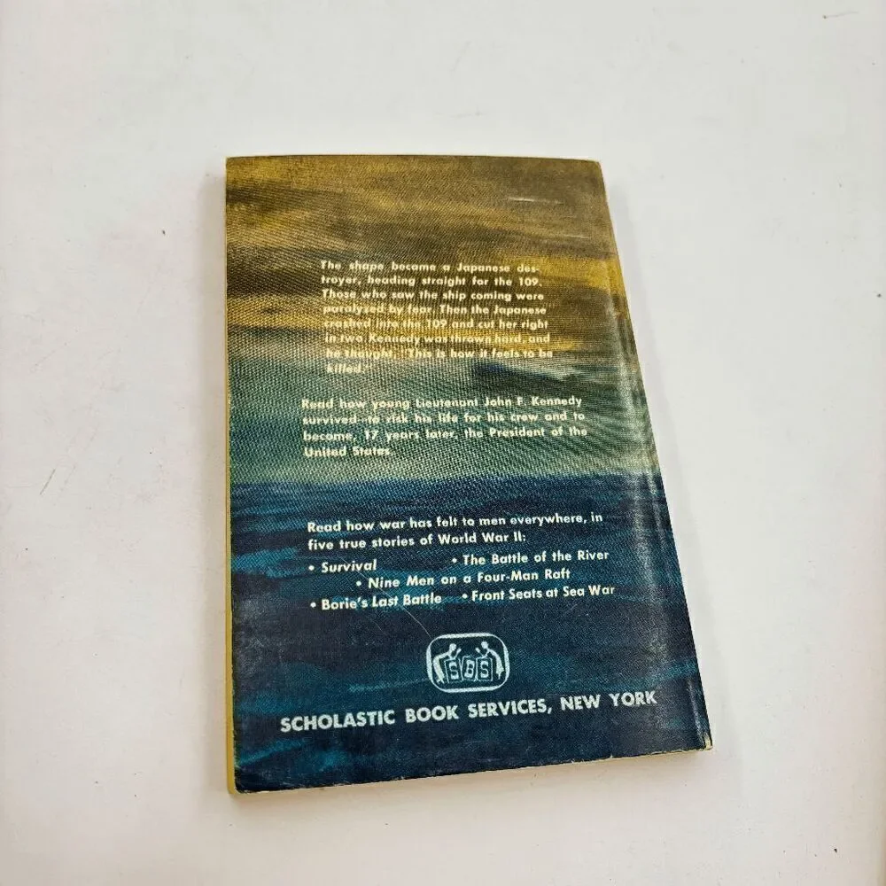 Of Men and War by John‎ Hersey 1963 1st Scholastic Paperback John Kennedy Story